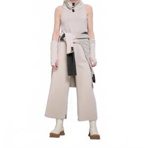 NEW HENRIETTE STEFFENSEN fleece crop trousers in kit